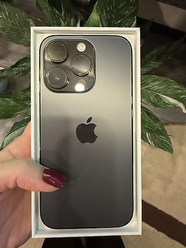 IPhone 14 pro цвет Black Titanium (черный титановый) 256гб Ключевые