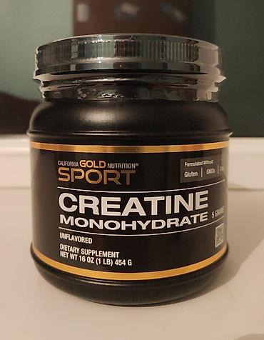 золотой колос: California Gold Nutrition SPORT Creatine Monohydrate - Форма — 1