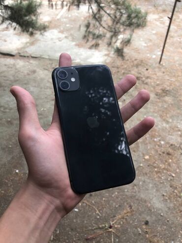 işdənmiş planşet: IPhone 11, 64 GB, Jet Black, Zəmanət, Face ID