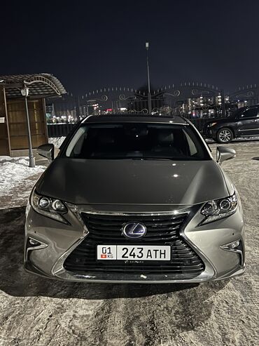 Lexus: Lexus ES: 2016 г., 2.5 л, Автомат, Hybrid, Седан