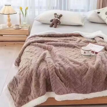 Ćebad i pokrivači: Pliš, Veličina - Bračna, bоја - Siva — 2