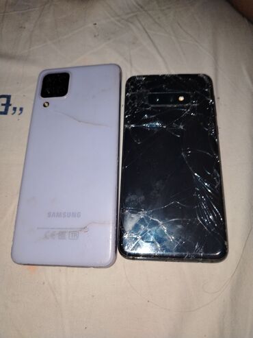 decja majca ocina je: Samsung Galaxy A22, 128 GB, color - Purple, Fingerprint, Dual SIM cards, Face ID