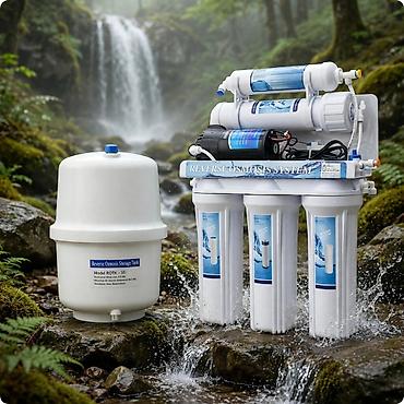 Система очистки воды «Reverse Osmosis System» с накопительным баком -