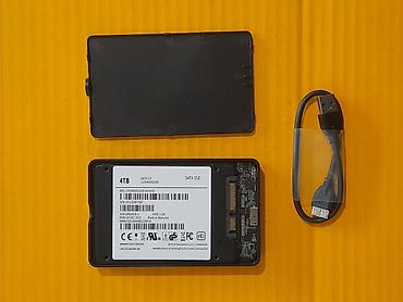 Жесткие диски, переносные винчестеры: Накопитель, Б/у, SSD, 4 ТБ, 2.5" — 7