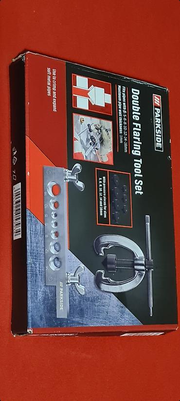 Setovi ručnog alata: ★ Set alata Parkside za dvostruko pertlovanje cevi (Double Flaring — 12