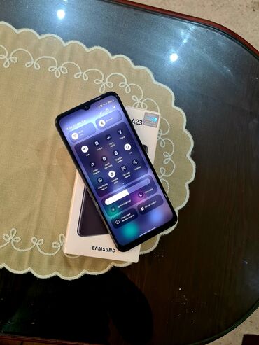 Samsung: Samsung Galaxy A23, 128 GB, rəng - Qara, Zəmanət, Sensor, Barmaq izi — 8