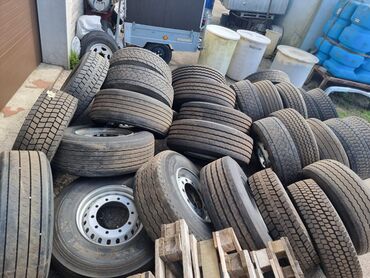Шиномонтаж: Шины диски грузовые прицеп. Разбор в Шымкенте. Внимание за дешево нету