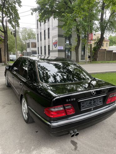 продаю мерс бишкеке: Mercedes-Benz E 430: 1998 г., 4.3 л, Автомат, Бензин, Седан
