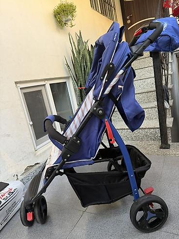 Gəzinti arabaları: Uşaq arabası – “Baby Tilly” tipli yüngül gəzinti modeli - Rəng: mavi — 4