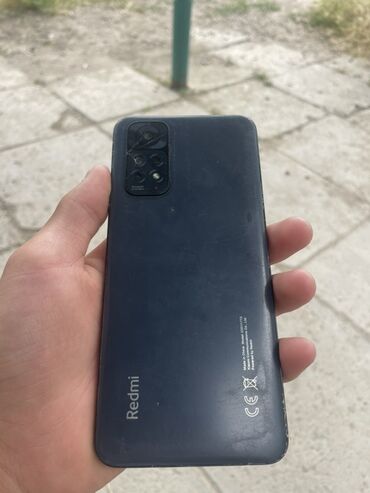 телефон за 8000 сом: Xiaomi, Mi 11, Б/у, 128 ГБ, цвет - Черный, 2 SIM