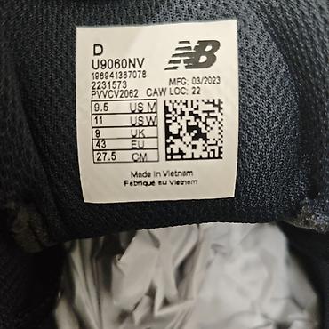Мужская обувь: New Balance 9060 Blue. Çox rahat komfortlu uzunömürlü gündəlik olaraq — 6