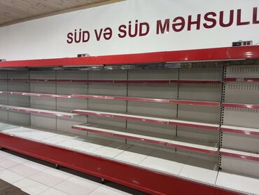 Çəngəllər: Mağaza üçün 7metr uznluqda vitrinalı soyuducu rəf sistemi - Təyinat