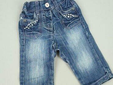 woskowane spodnie mango: Denim pants, Next, 6-9 months, condition - Perfect