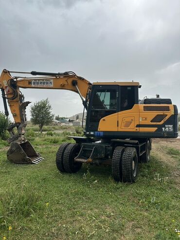 траншейный каток: Колесный экскаватор Hyundai HW145 - Назначение: землеройные работы