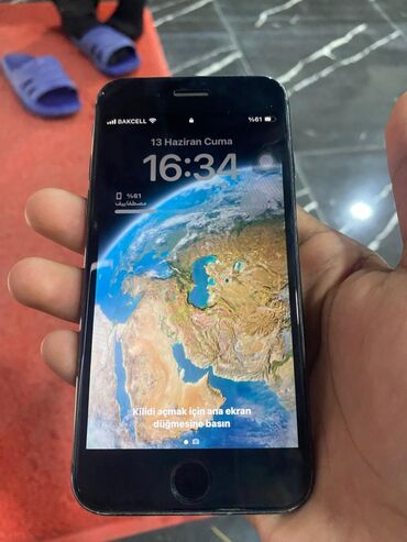 Apple iPhone: IPhone SE 2020, 64 GB, Qara, Barmaq izi