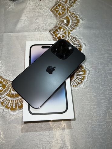 apple iphone se: IPhone 14 Pro, 256 GB, Zəmanət, Simsiz şarj, Face ID