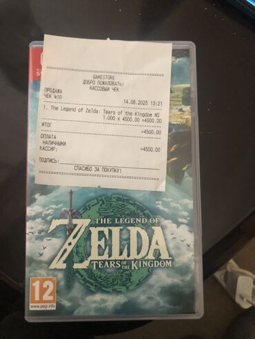 игры в кальмара: Приключенческая игра The Legend of Zelda: Tears of the Kingdom для