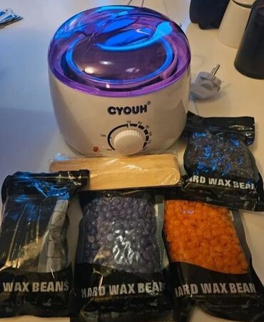 Šminka: Topilica za Vosak za Depilaciju NOVO 5x100 gr Voska u Granulama AKCIJA — 8