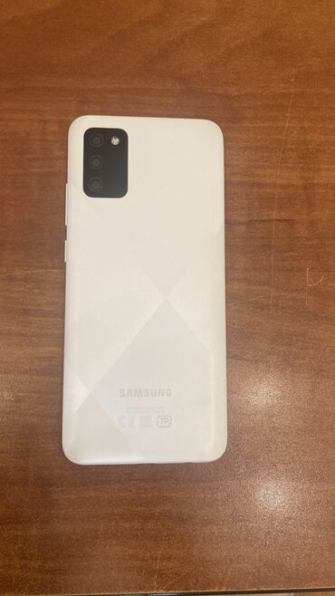 Samsung: Samsung Galaxy A02 S, 32 GB, rəng - Ağ, Sensor, İki sim kartlı, Face ID