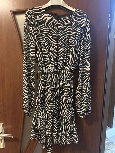 детское леопардовое платье: Вечернее платье, M (EU 38)