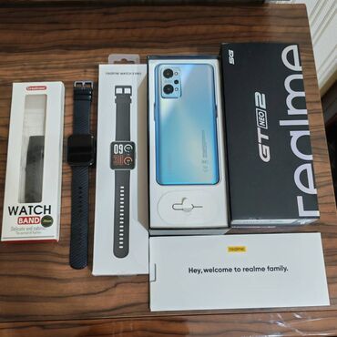 телефон fly bl4201: Realme GT Neo2, 256 ГБ, цвет - Синий, Сенсорный, Отпечаток пальца, Две SIM карты