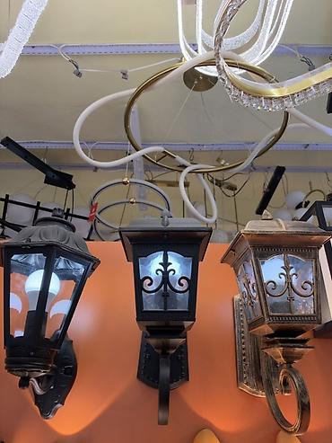 study lamp: Уличные бра настенные в классическом стиле - Тип: уличные настенные — 1