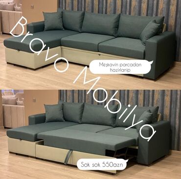 Divanlar: Künc divan, Yeni, Açılan, Bazalı, Parça, Ödənişli çatdırılma — 7