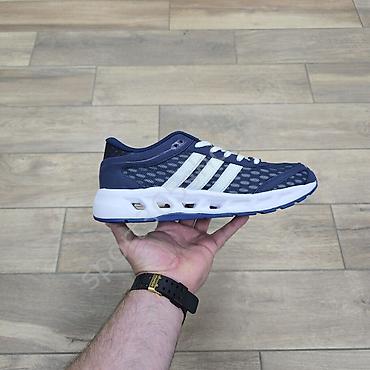 н макс: Мужские кроссовки, 44, Adidas, Новый, цвет - Синий, Платная доставка — 1