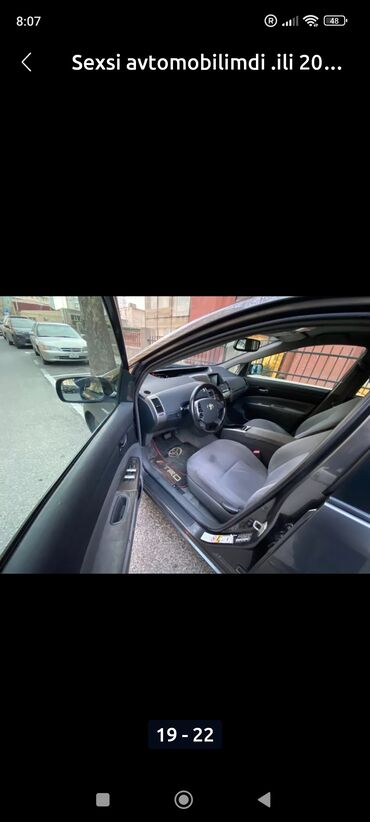 Toyota: Toyota Prius (2-ci nəsil) hibrid hetçbek - Gümüş-boz rəng (dark — 7