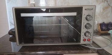 çörək sobasi: Duxovka Itimat, Elektrik, rəng - Gümüşü, Stolüstü, İşlənmiş