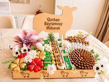 qurban bayramı xonca: Qurban Bayramı üçün xüsusi hədiyyə səbəti Əldə var hazır - Taxta — 1
