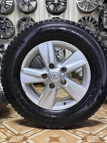 nordman: Колеса в сборе 285 / 60 / R 18, Зимняя шипованная, Б/у, Комплект, Внедорожные (АТ/МТ), Литые, отверстий - 5 — 1