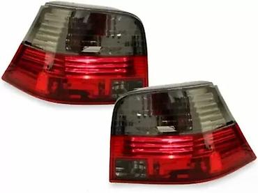 KRISTALNA ZATAMNJENA STOP SVETLA VW GOLF 4 IV | Kristalna crveno