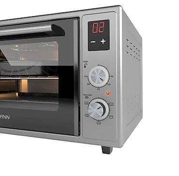 duxovka temiri: №: 5248 Məhsulun adı: Elektrik soba Hoffmann F4850DG Silver Brend — 4
