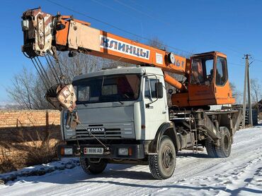 спецтехника бишкек, заказать спецтехнику из китая: Автокран, Камаз, 2004 г., 18 м