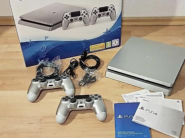 xbox 360 disk: Qiymət sondu❗əla vəziyətdə 100% original PS4 slim silver qutudan çıxan — 3