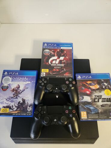 PS5 (Sony PlayStation 5): Playstation 4 pro super vəziyyətdədir çox az istifadə olunub istifadə