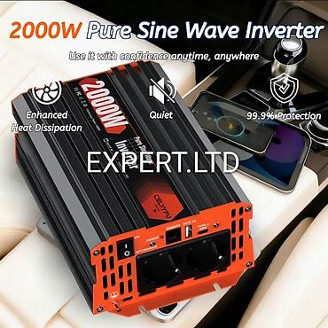 İnverterlər: Yeni Inverter, 1500-3000 Vt, 12 - 220 volt, Ünvandan götürmə, Ödənişli çatdırılma, Rayonlara çatdırılma — 2