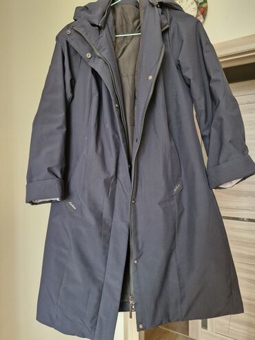 Пальто: Пальто, Классика, Осень-весна, По колено, 4XL (EU 48)