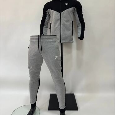 nike original trenerke: Nike tech fleece, komplet Novi modeli Pamuk double face Na donjem delu