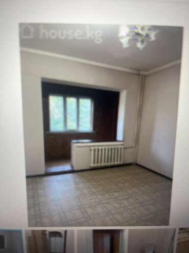 2 комнатные квартиры в бишкеке продажа: 2 комнаты, 52 м², 106 серия, 6 этаж, Косметический ремонт