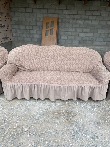 я ищу мебель бу: Комплект мягкой мебели, цвет - Бежевый