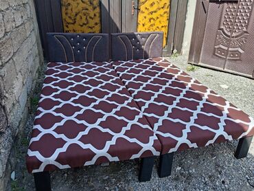 Çarpayılar: Təzə çarpayılar. 1 nəfərlik çarpayılar 60 manat. 2 nəfərlik taxt 110 — 8