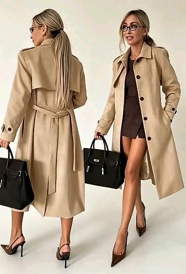 lacoste trenerke: Ženski trench kaput – model 5210 - Klasican, strukiran kroj sa — 5