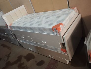 Односпальные кровати: Односпальная кровать, Новый, С матрасом, длина - 200 см — 9