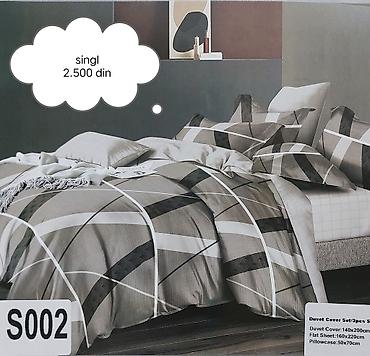 Posteljina: 🩷Singl posteljine🩷 🩵Čaršaf-160*220 🩷Jorganska navlaka-140*200 — 13