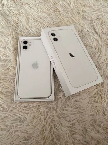 купить корпус пк: IPhone 11, Колдонулган, 256 ГБ, Ак, Куту, 77 %