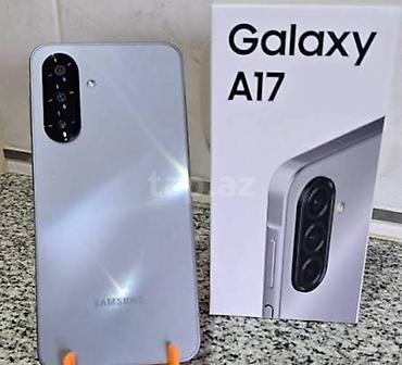 not 8 plata: Samsung Galaxy A17, 128 GB, rəng - Boz — 1