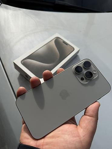 iphone xс: IPhone 15 Pro Max, Новый, 512 ГБ, Natural Titanium, Коробка, 81 % — 2