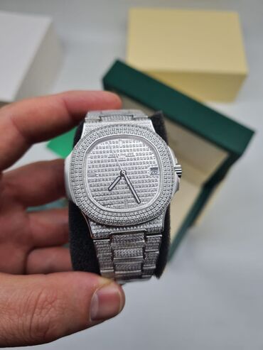 швейцарские часы в бишкеке цены: Patek Philippe Nautilus Премиум качество ! Диаметр 40 мм толщина